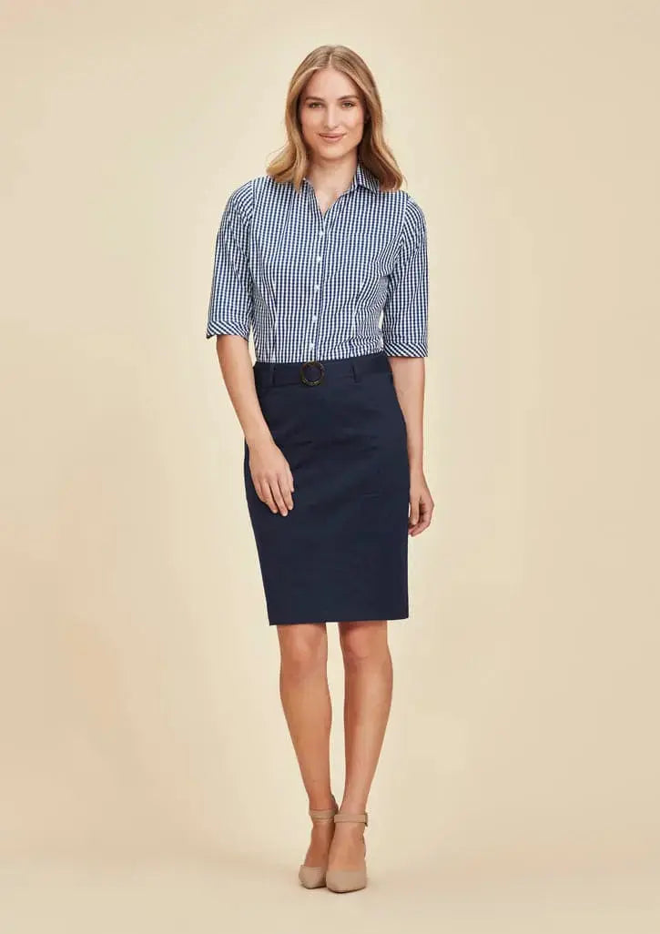 Biz Collection Traveller Womens Chino Corporate Skirt RGS264L - Flash Uniforms